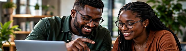 One-to-one mentorship session at a laptop