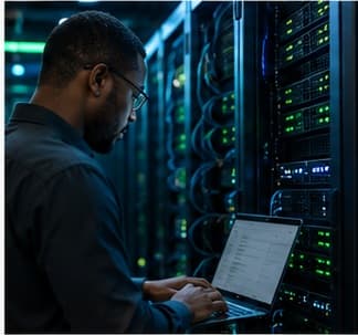 Technology in use at an operational workstation