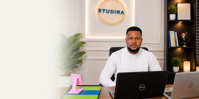 Daniel Williams, founder of Studira Systems Limited, in the Studira workspace